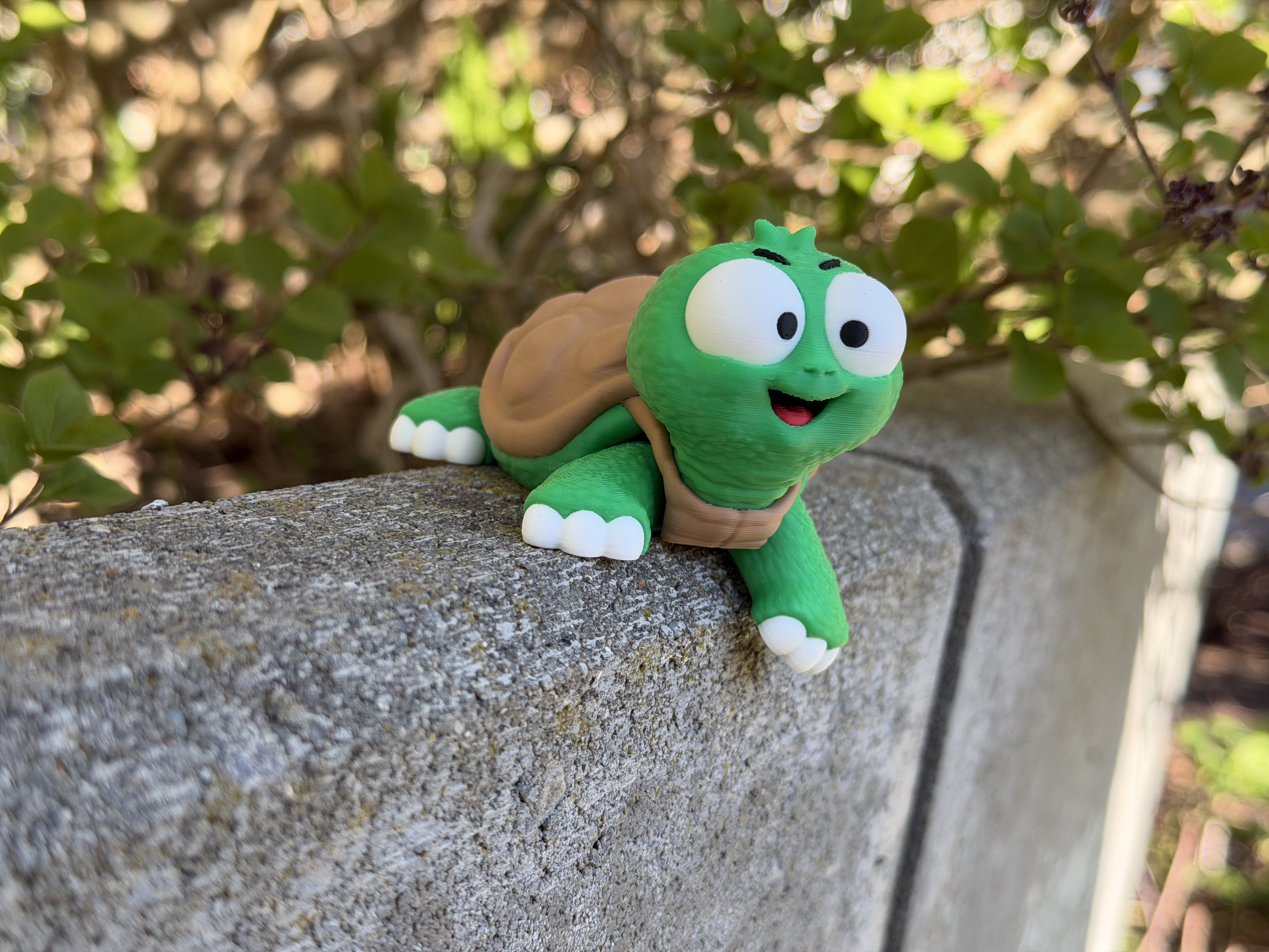 Miniatura 7 do modelo 3D Articulated Cute Turtle
