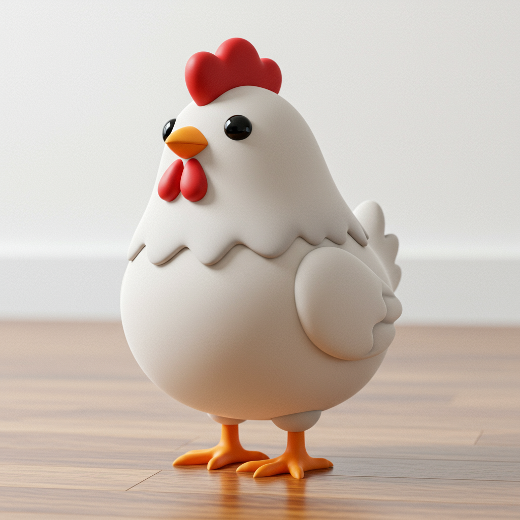 Hen  Cute Animal Toys for Kids [YAMSASO DESIGN]