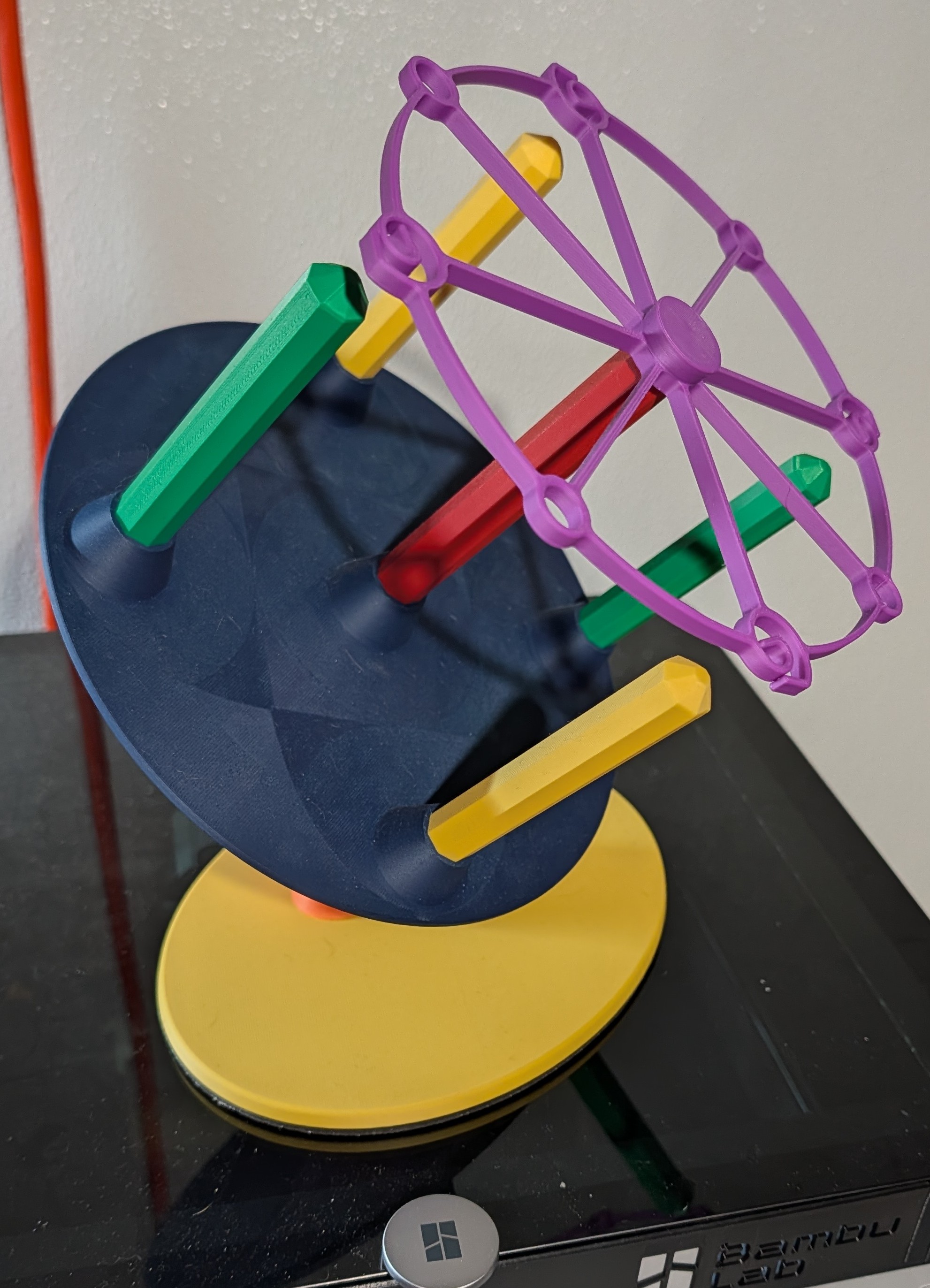 Yarn Tangle stop spinner