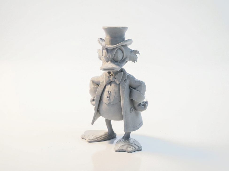 Scrooge McDuck Figurine Cartoon Character 3D Printable