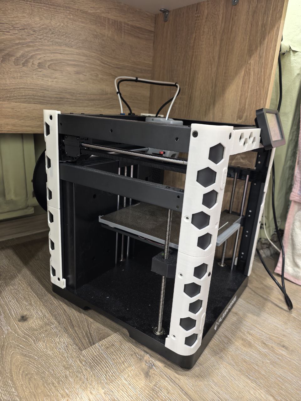 AD5M DIY Enclosure Perforated Guard Plates 3D model thumbnail