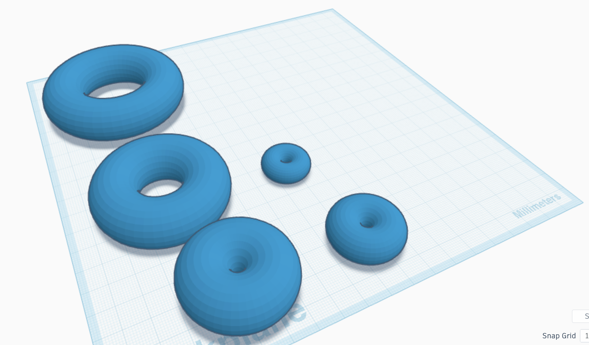 its balencing rings that you stack together