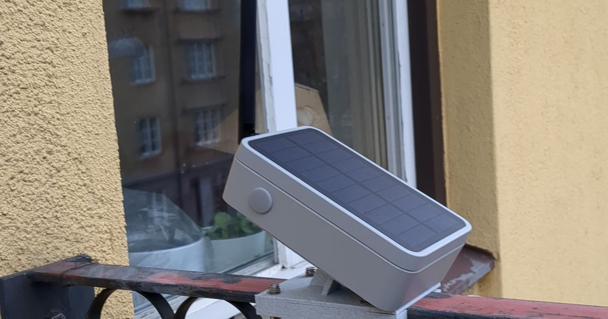 Railing mount for RAK WisMesh Repeater Mini