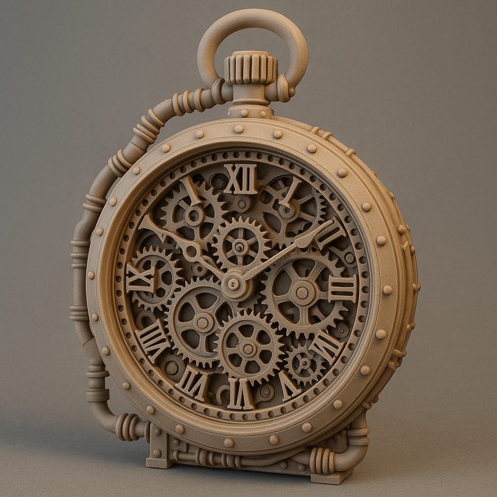 Steampunk Pocket Watch Ornament