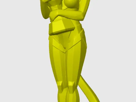 Low-poly catgirl 4