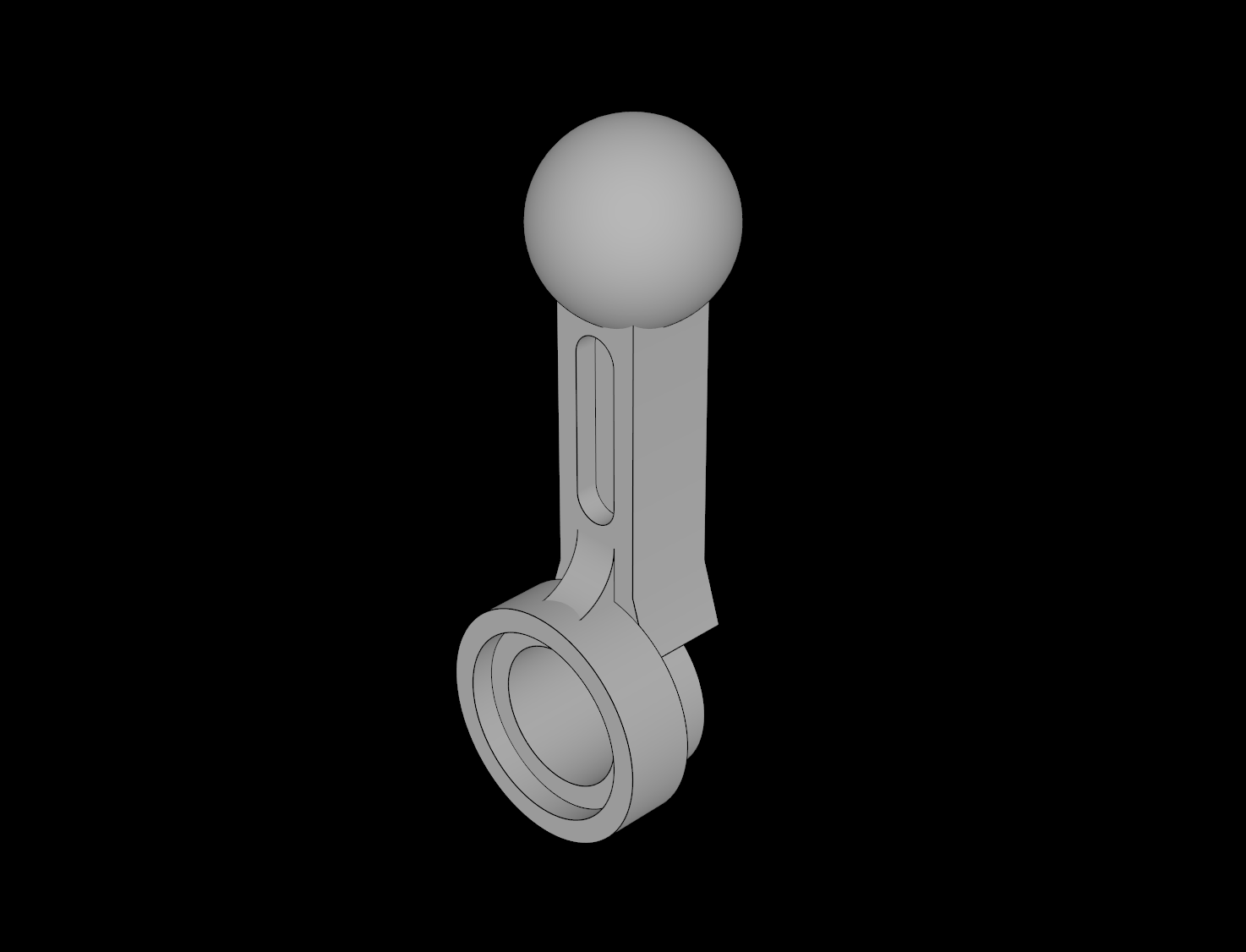 Lego Compatible (2852.dat) Technic Engine Connecting Rod