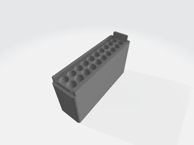Ammo Box 20 for .338 Lapua