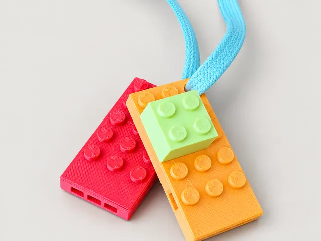 LEGO style Triple-Tone Chord Whistle