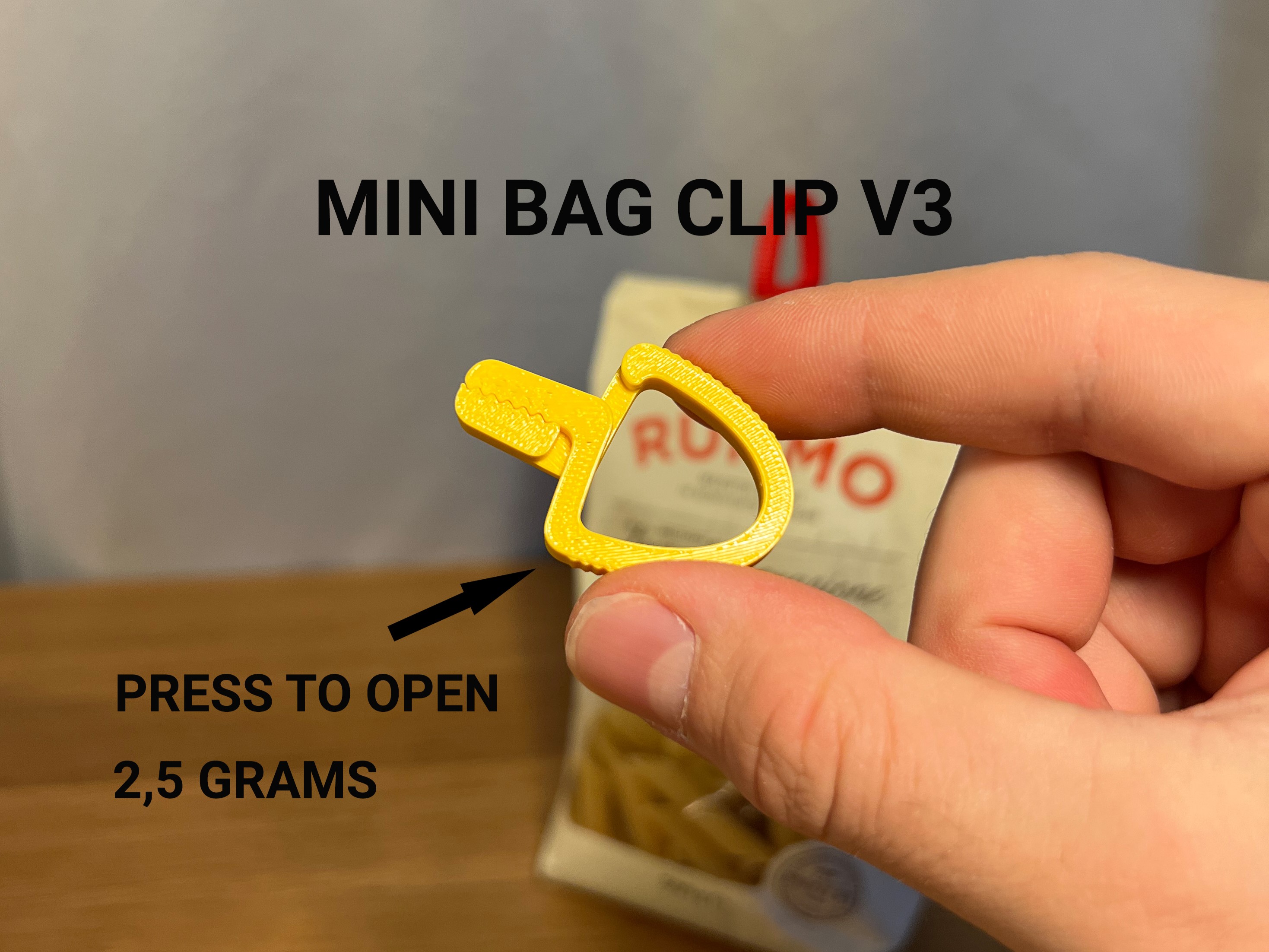 Mini Bag Clip V3