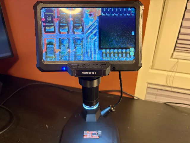 Scope Carriage Mod for Cheap USB Microscopes