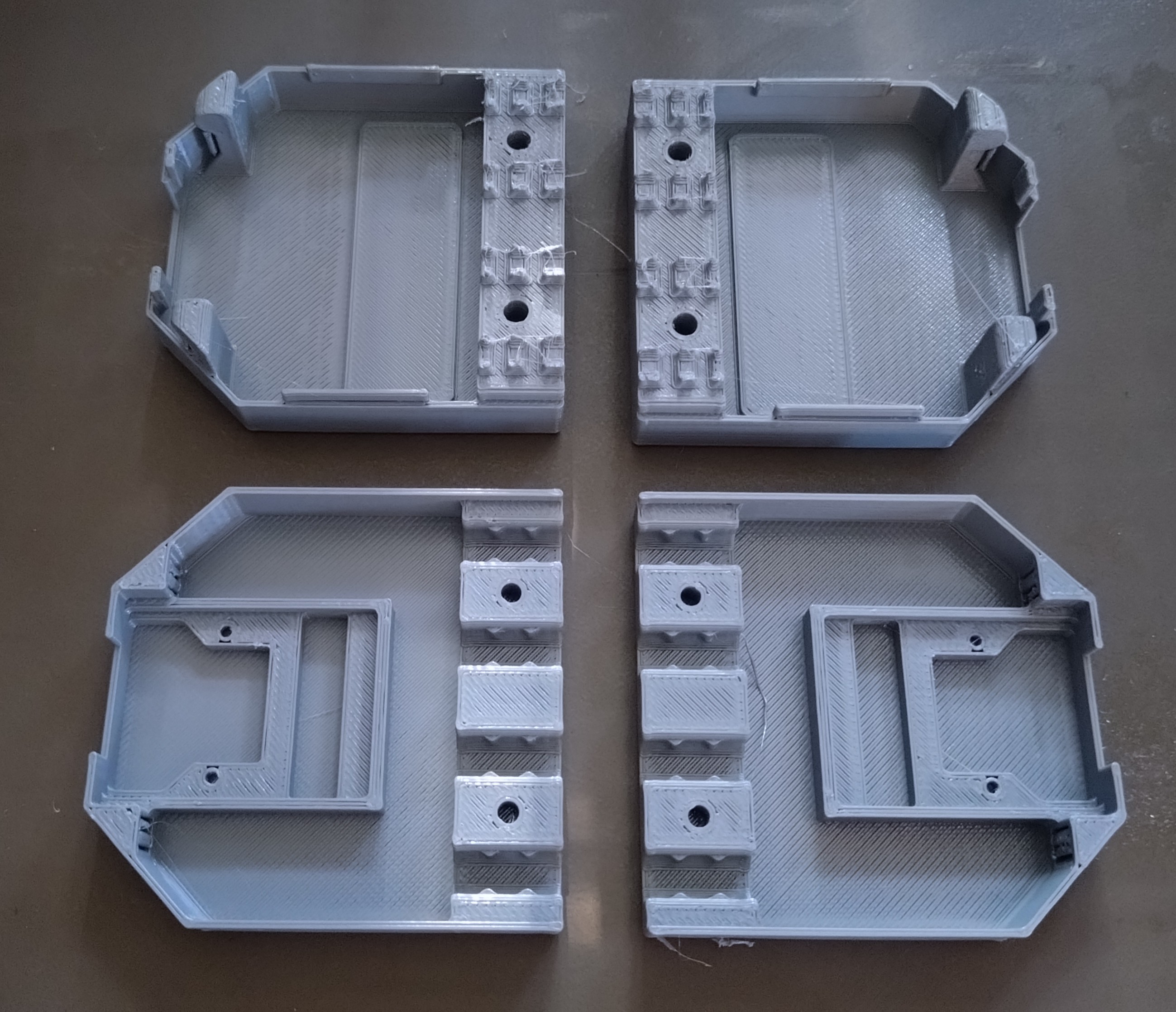 RJ45 Ethernet Breakout Board Case (4 2pin Sensor cable over RJ45)