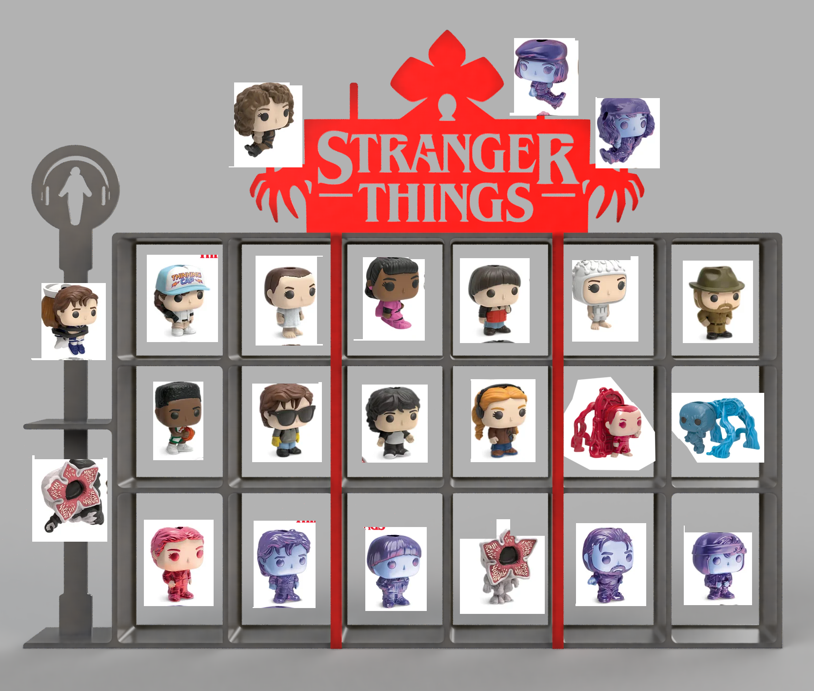 Stranger Things kinder joy display
