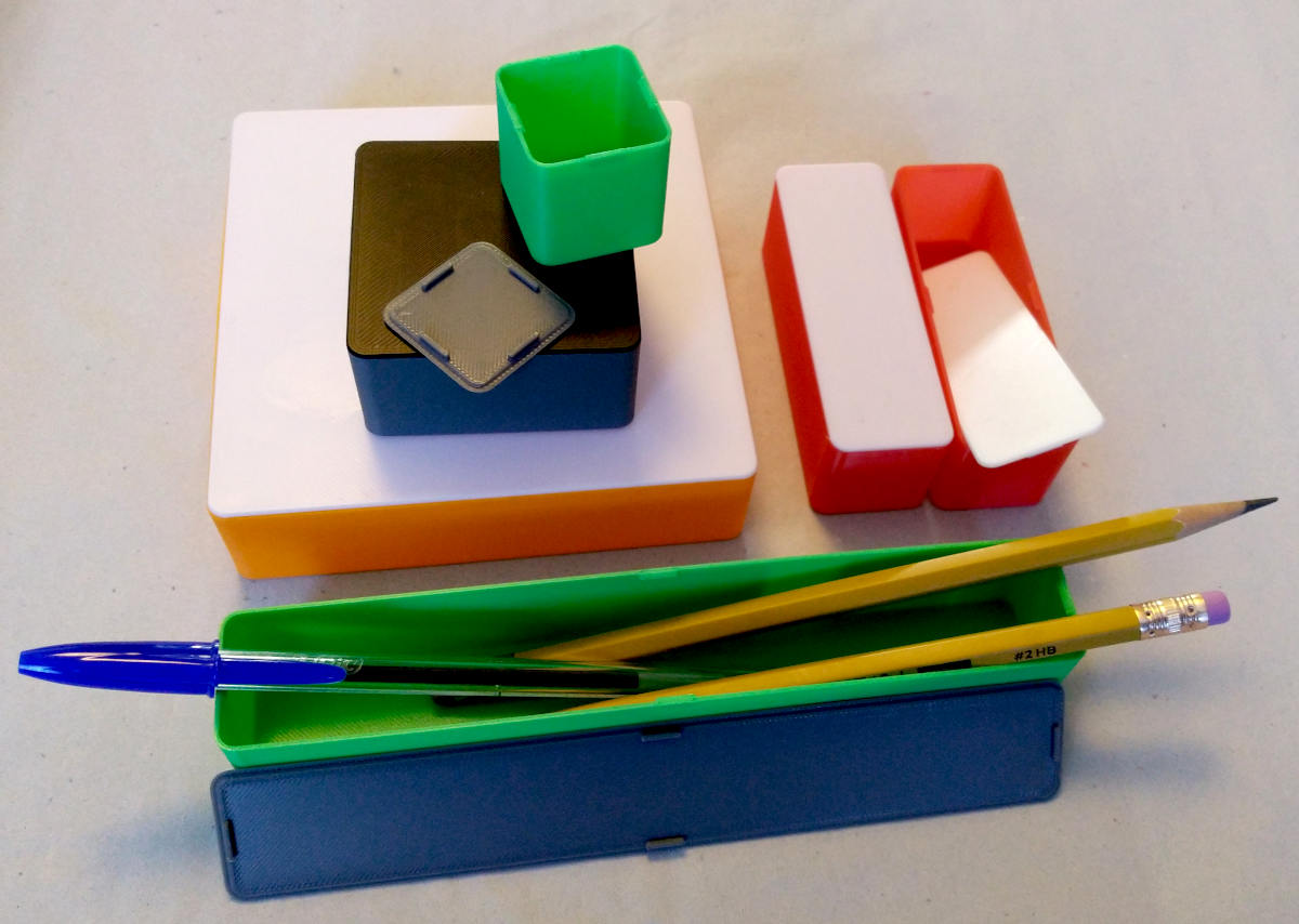 System 58: Configurable/Parametric Boxes/Inserts with many Sizes; FreeCAD