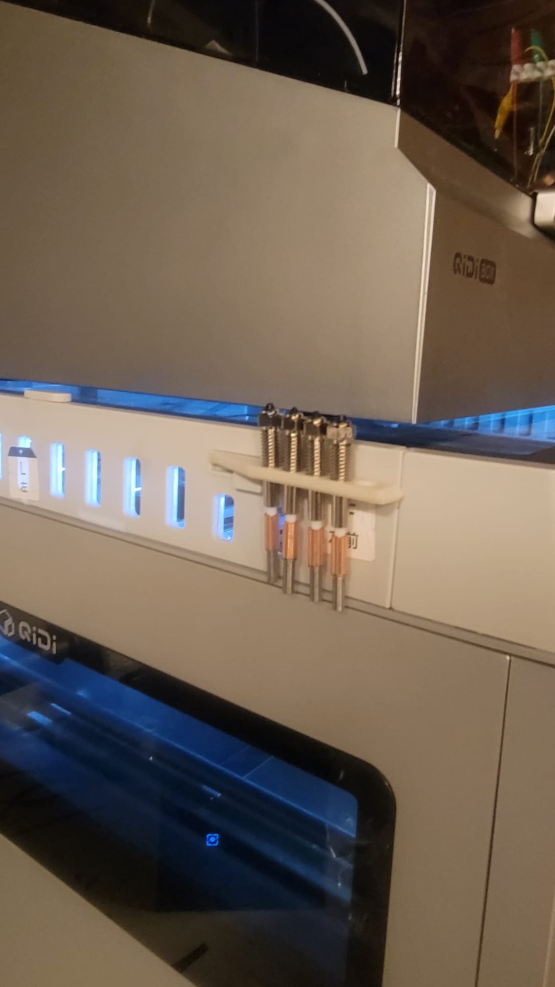 Qidi Q2 riser nozzle holder