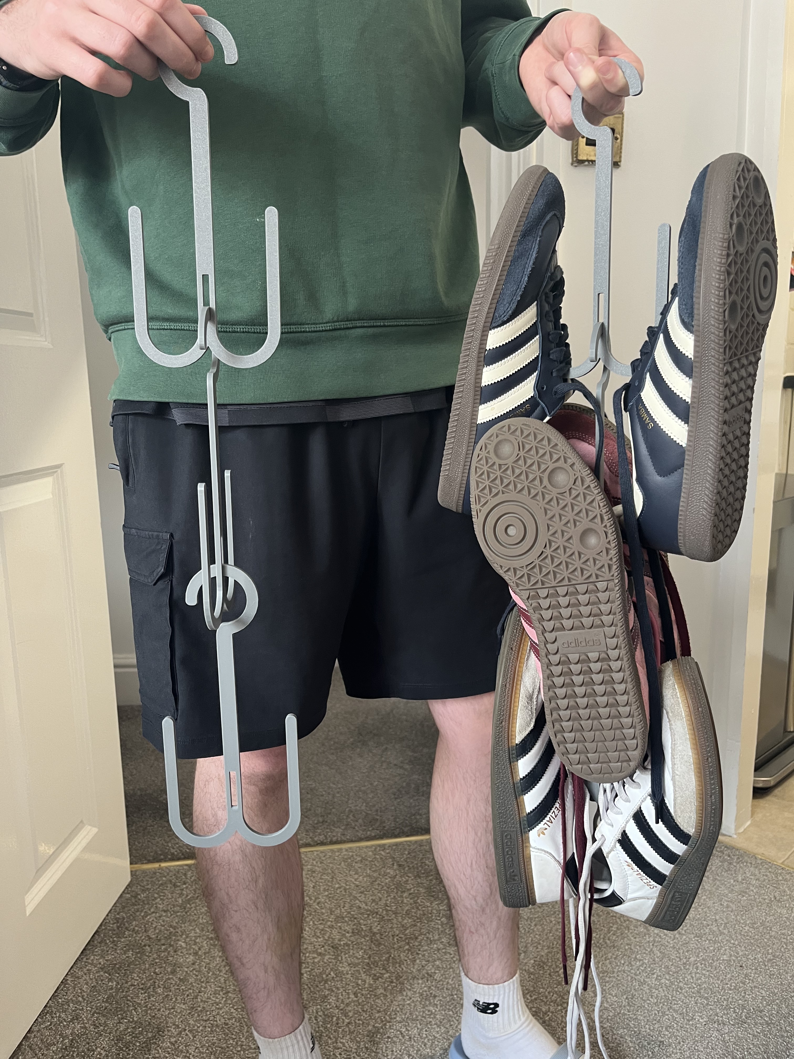 Extendable Modular Shoe Holder for Closet