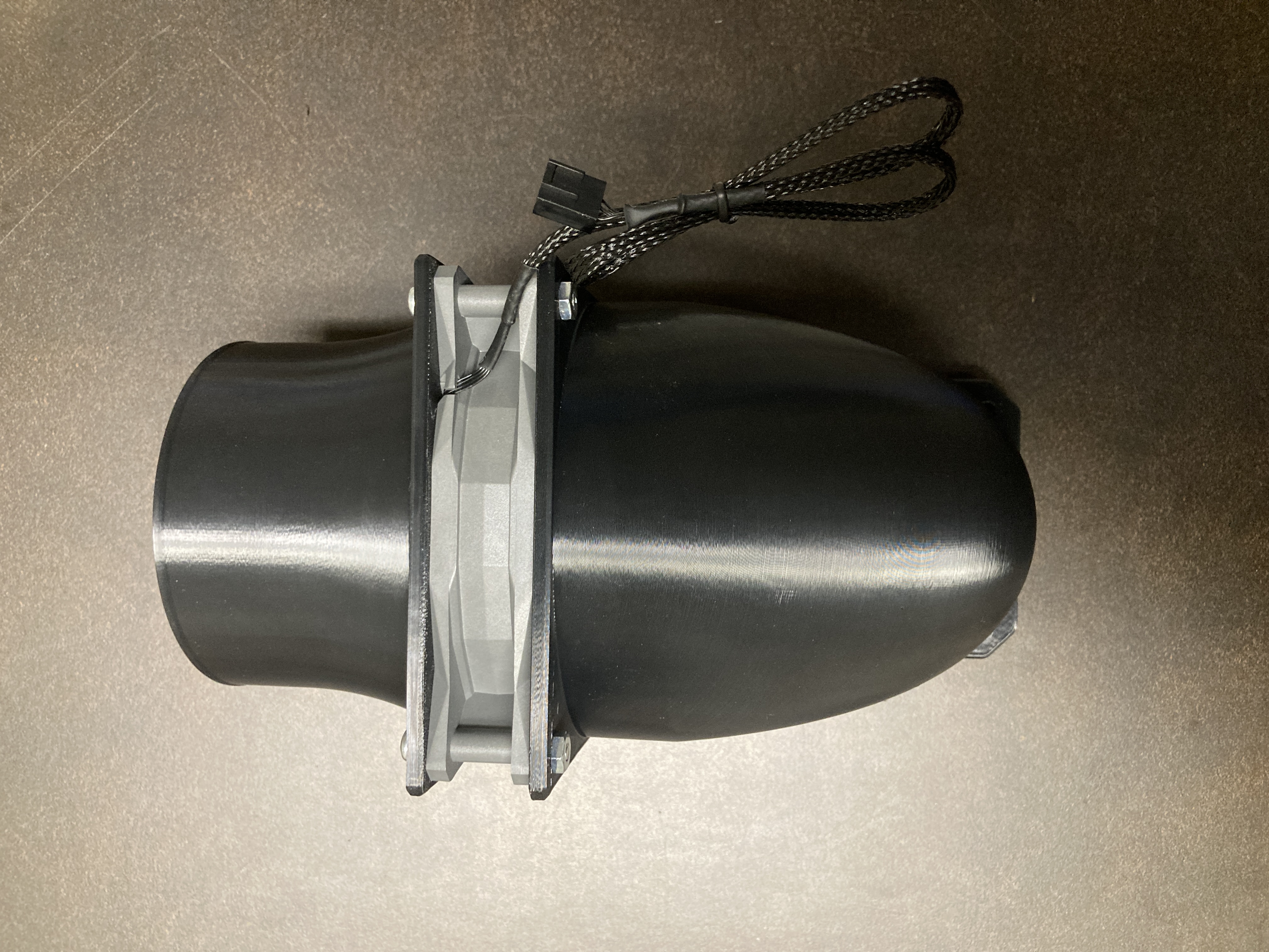 Qidi Q2 exhaust to 120mm PC fan and 4 inch hose — thumbnail 4