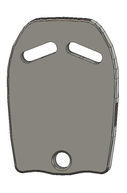 Píšťalka v podobě plavecké destičky/whistle in the shape of a swimming plate