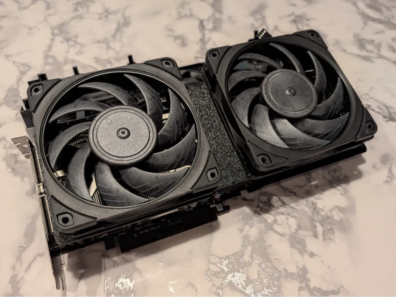 MSI 5070 Ti 5080 VENTUS SHADOW Deshroud bracket by FiftyFifty