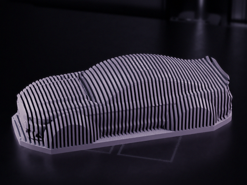 Ford Mustang - Sliced
