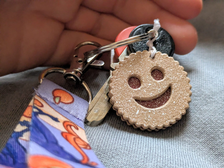 Spitzbueb swiss cookie keychain