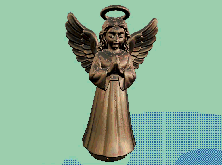 Praying Angel Statue