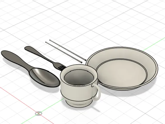 crockery set