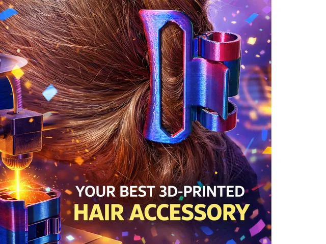 Haarklammer v2 PETG