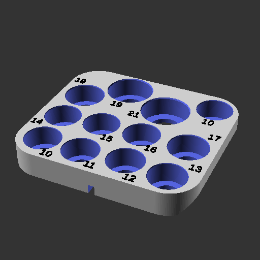 Miniatura 6 do modelo 3D Toughbuilt StackTech drawer socket organizers