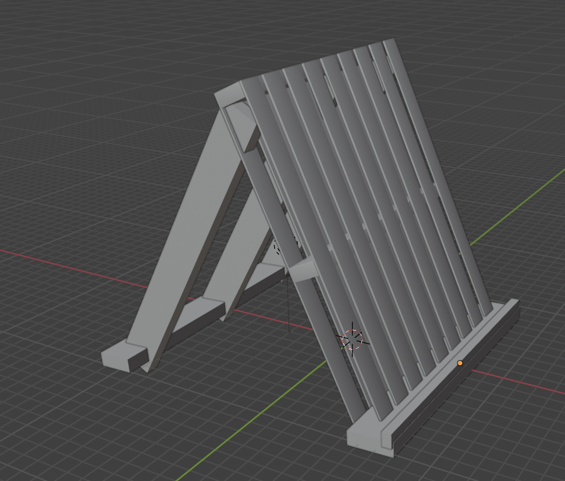 pallet phone stand