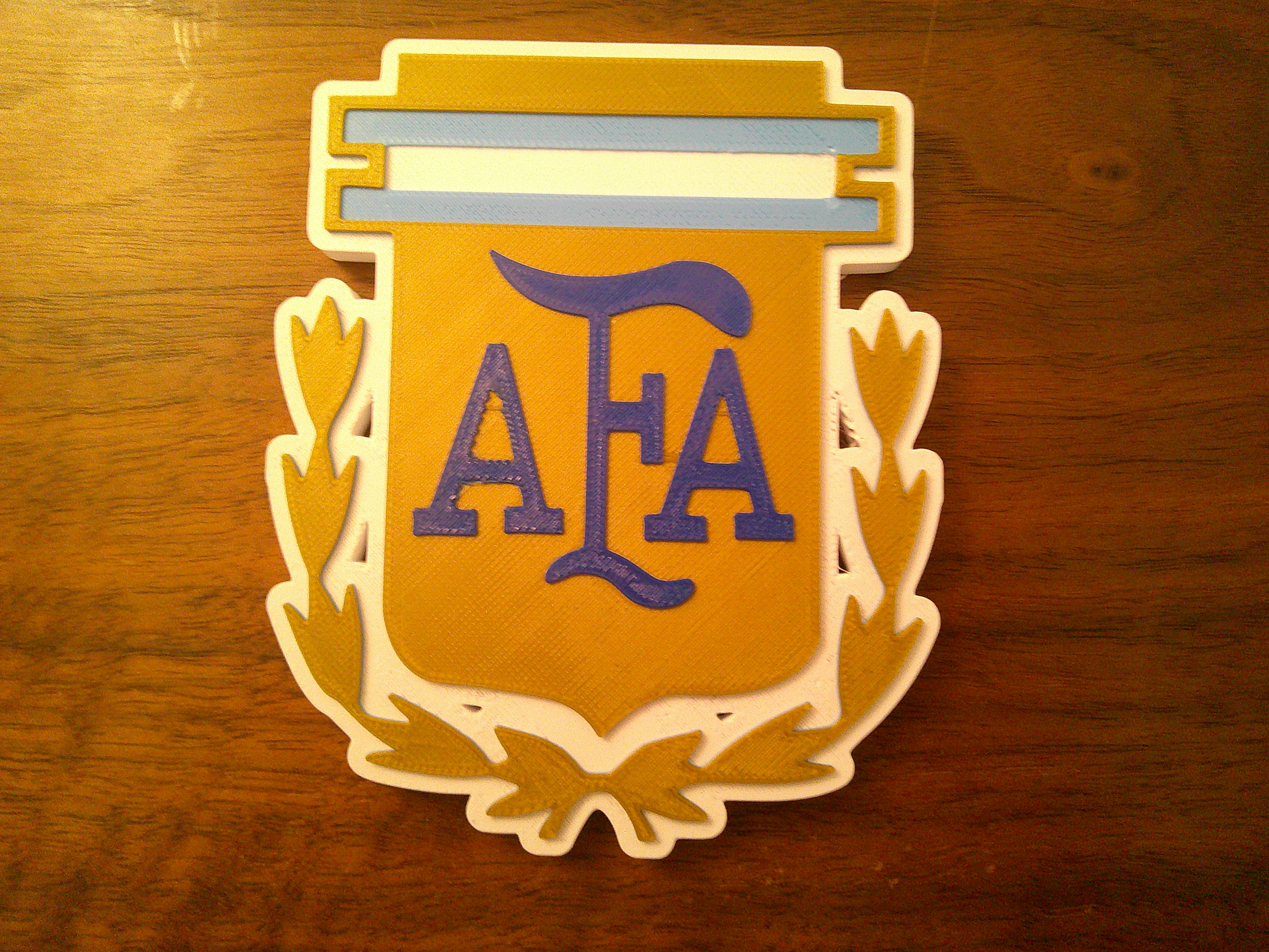 Argentina National Football Team Logo Coaster or Plaque
