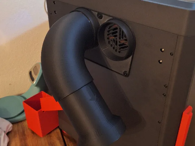 Elegoo Centauri Carbon Fan Manifold, Muffler/Silencer and Ducting Adapter