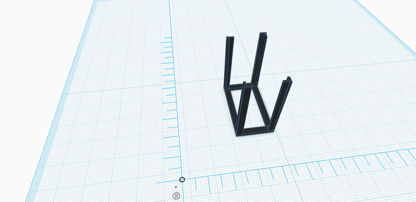Paper bag support 3D model