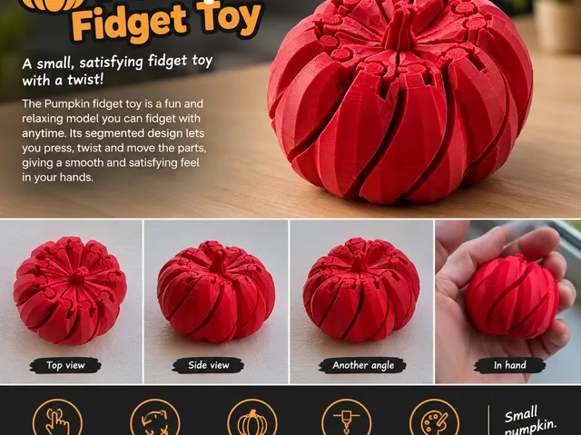 Pumpkin Fidget Toy