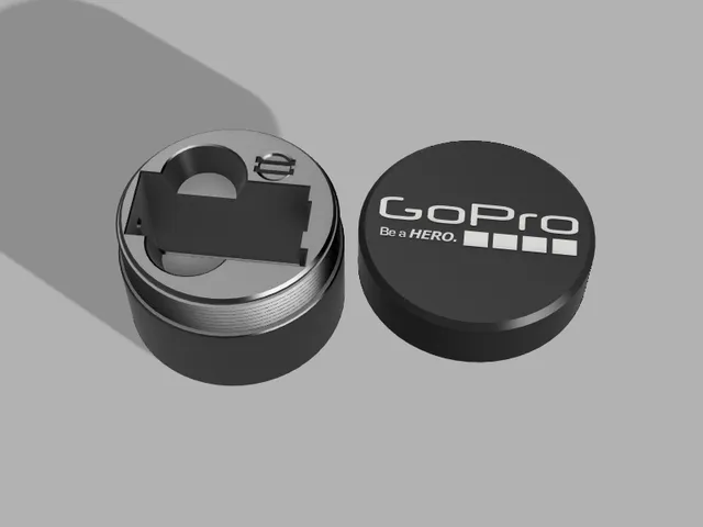 GoPro HERO 4K (2024) Compact Storage Case with Screw Lid