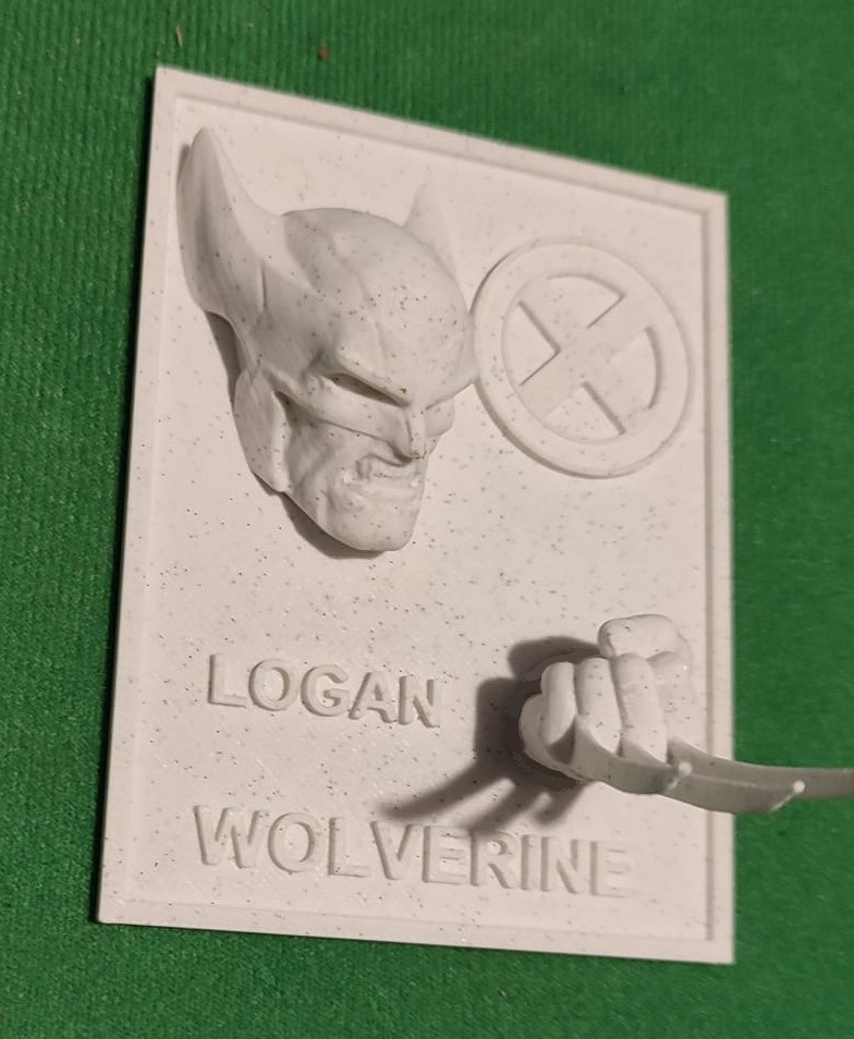 Wall Relief Wolverine