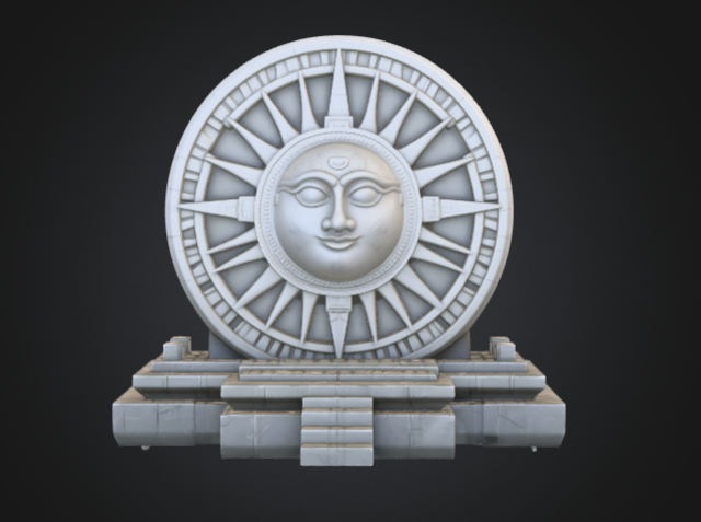 Celestial Sun Compass Monument