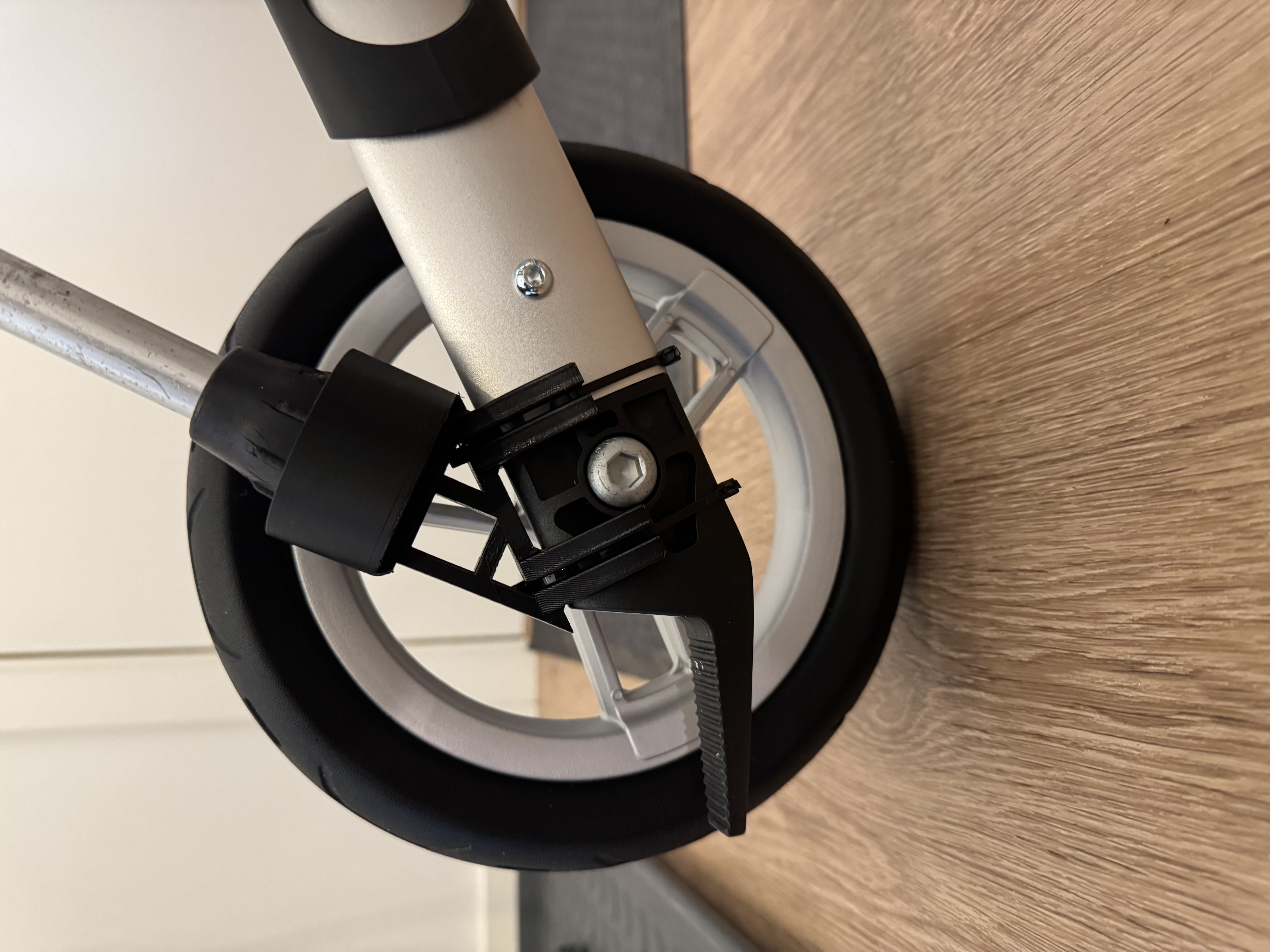 Crutch stand for Gemino 60 Rollator 3D model