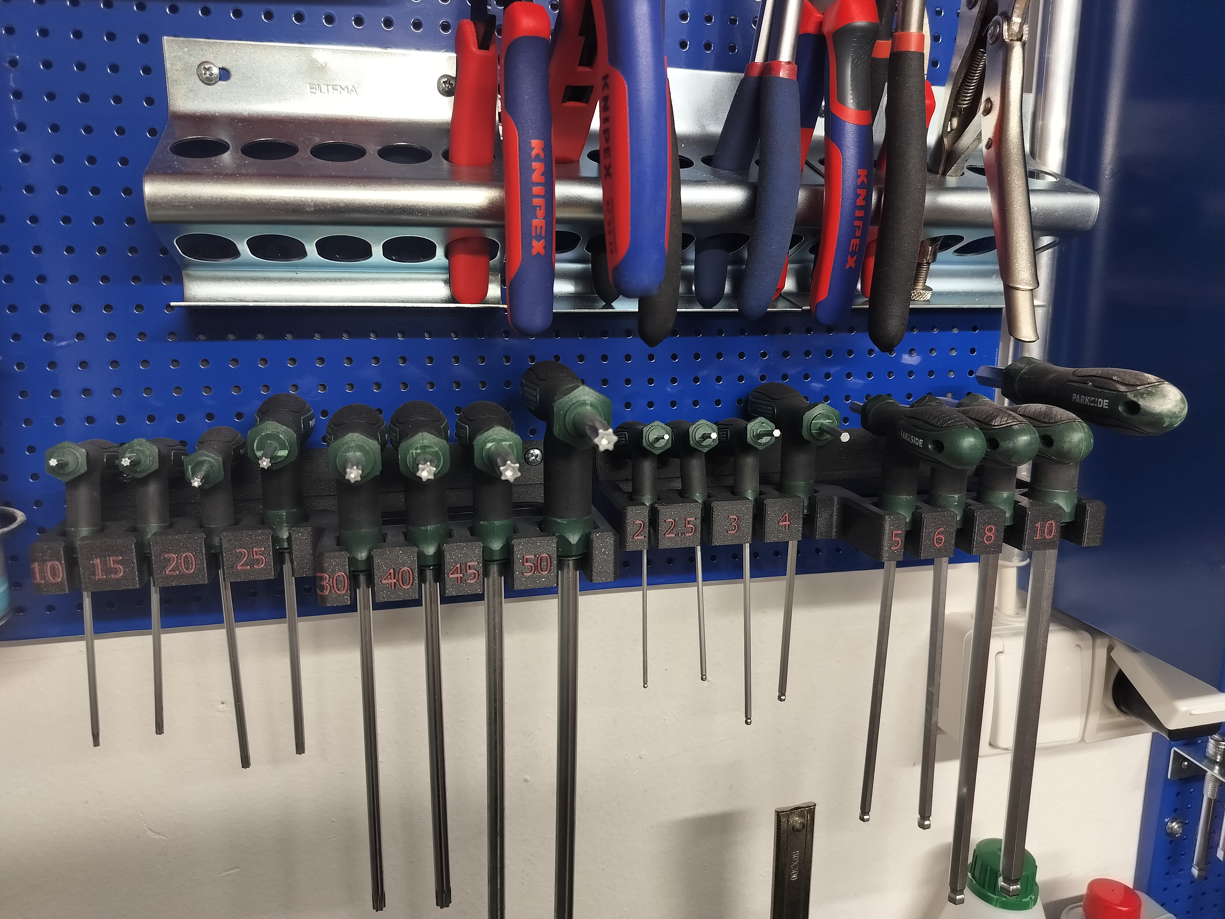 Parkside Hex Wrenches Toolholder — miniatura 3