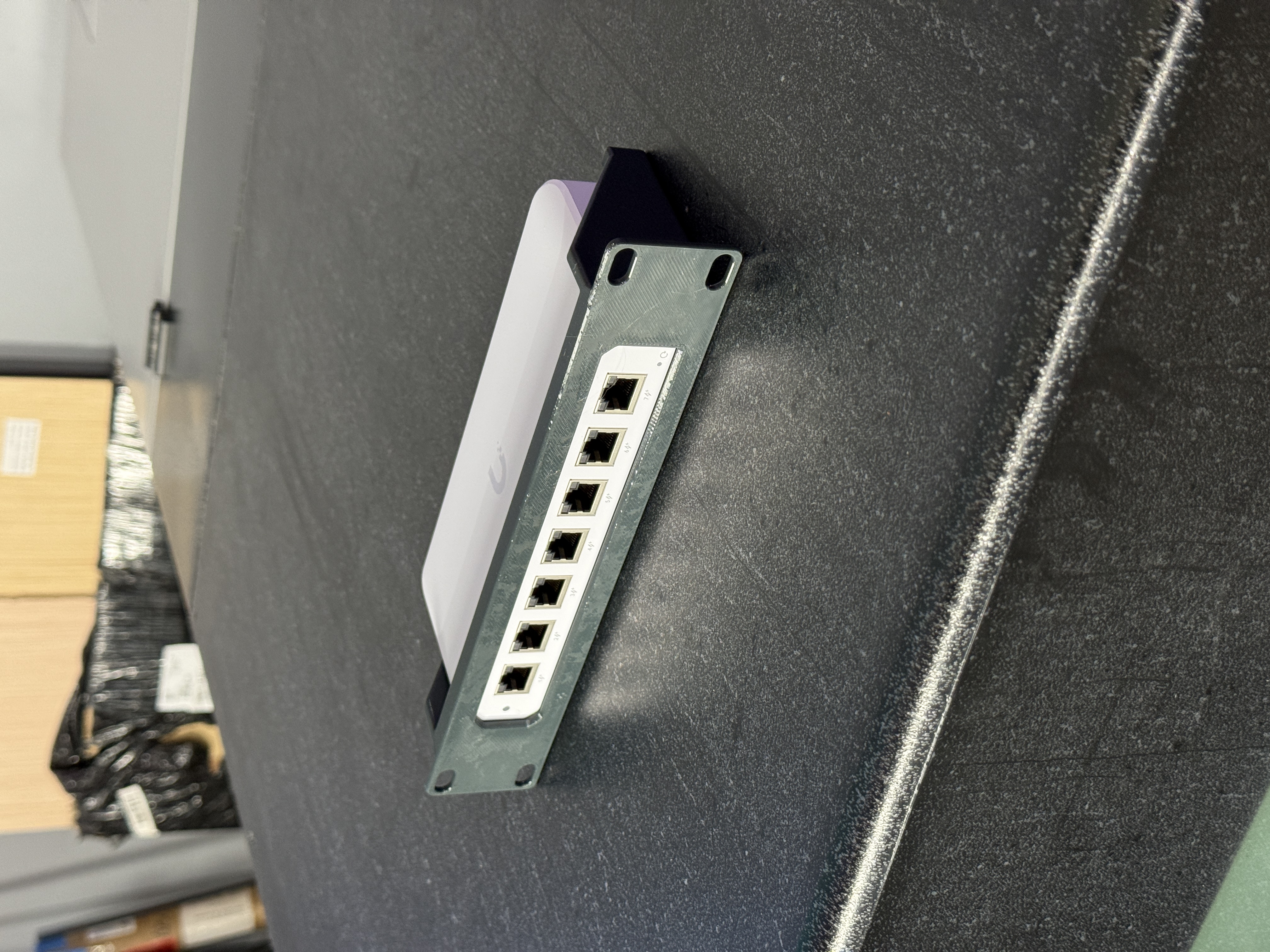 Ubiquiti USW-Ultra 10-inch Rack Mount 3D model