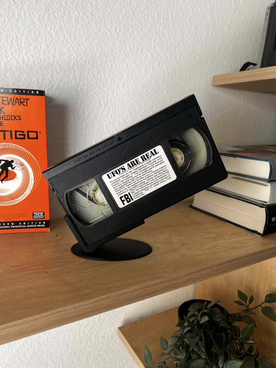 VHS Tape Diagonal Display