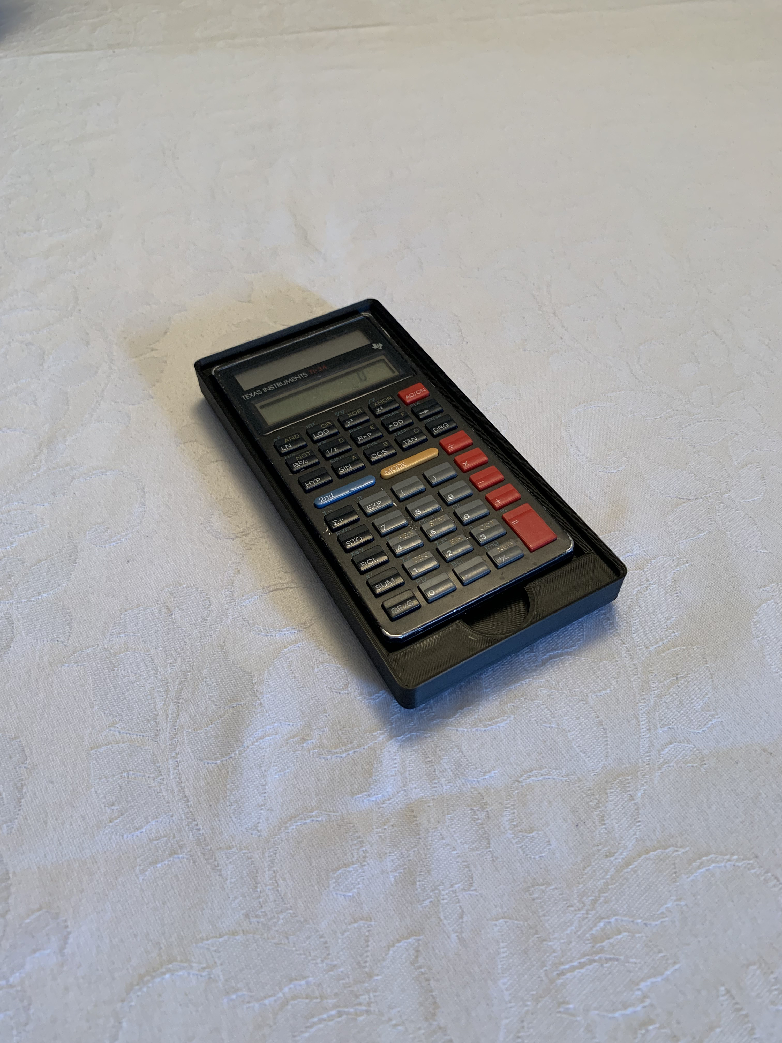 Gridfinity TI-34 Calculator Holder