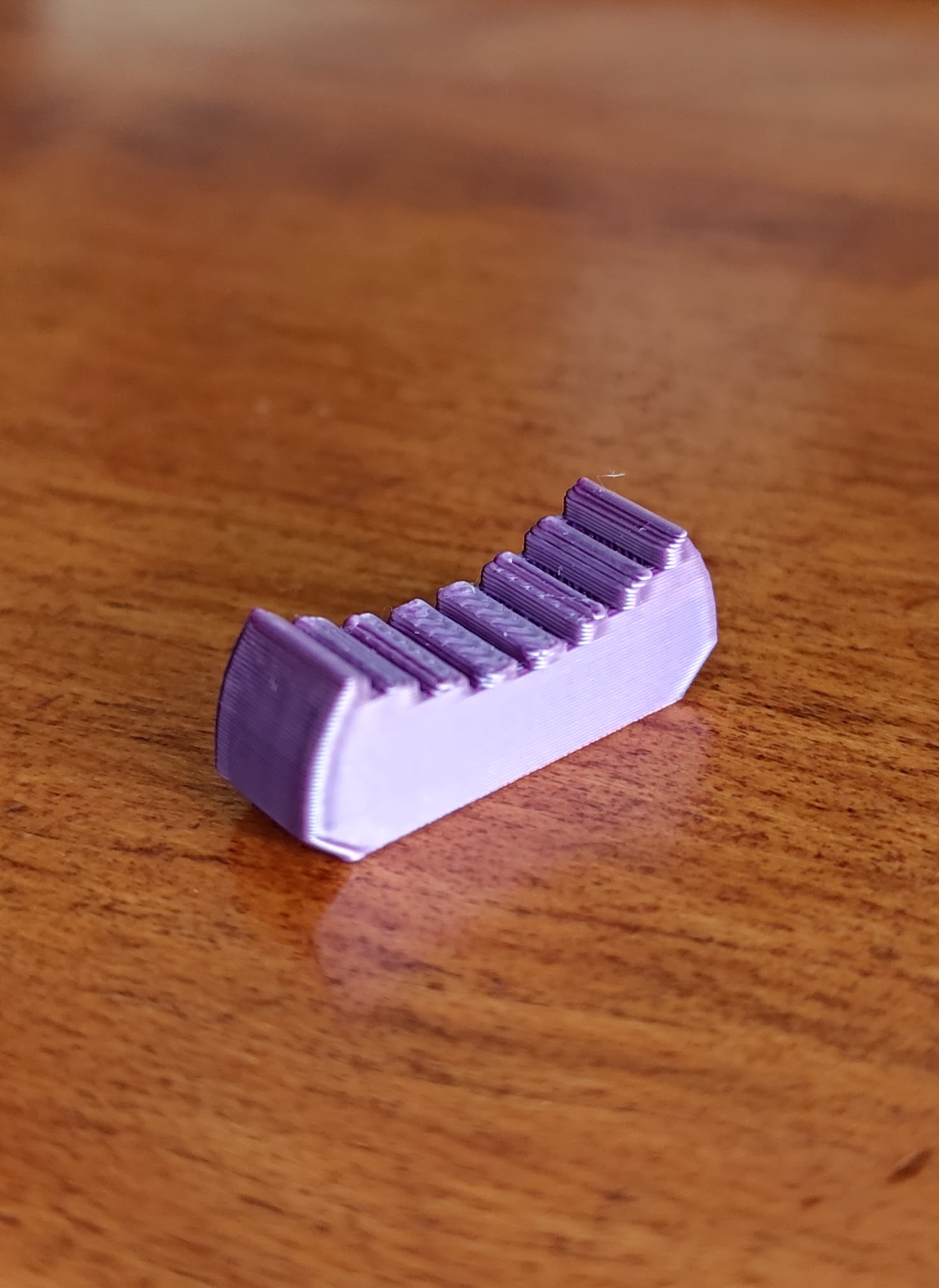 Dubby side-panel fader cap