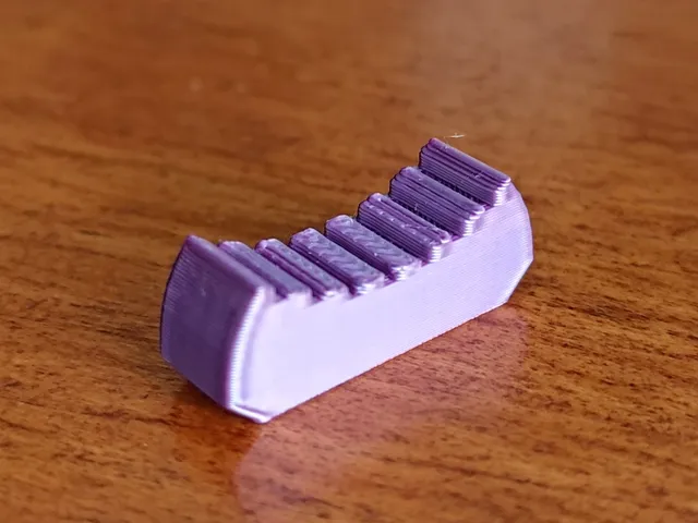 Dubby side-panel fader cap