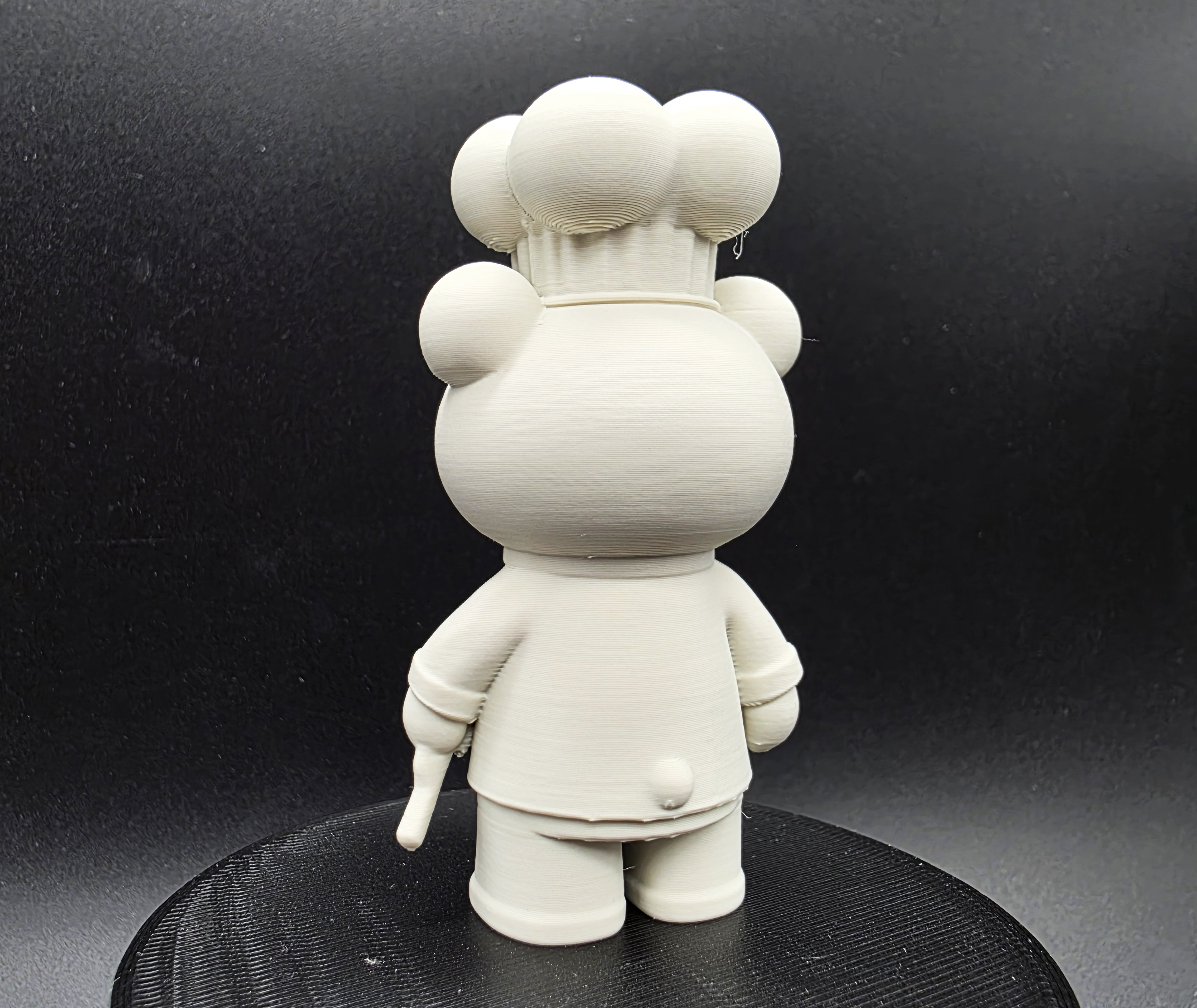 Miniatura 5 do modelo 3D Angry Bear Chef
