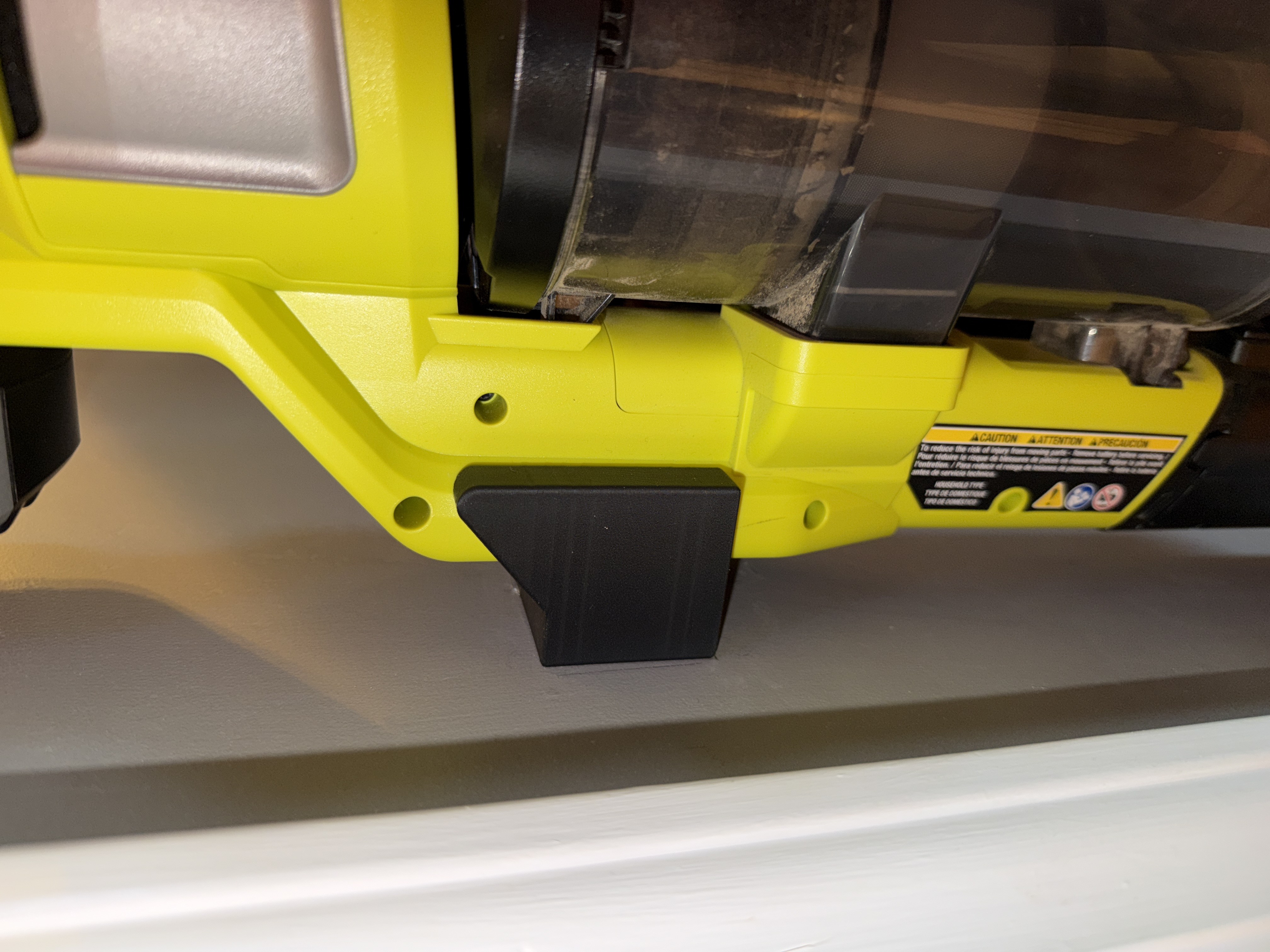 Ryobi One+ Stick Vac Wall Mount