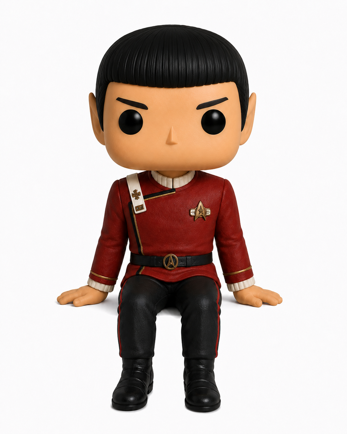 Captain Spock from the Wrath of Khan desktop monitor buddy