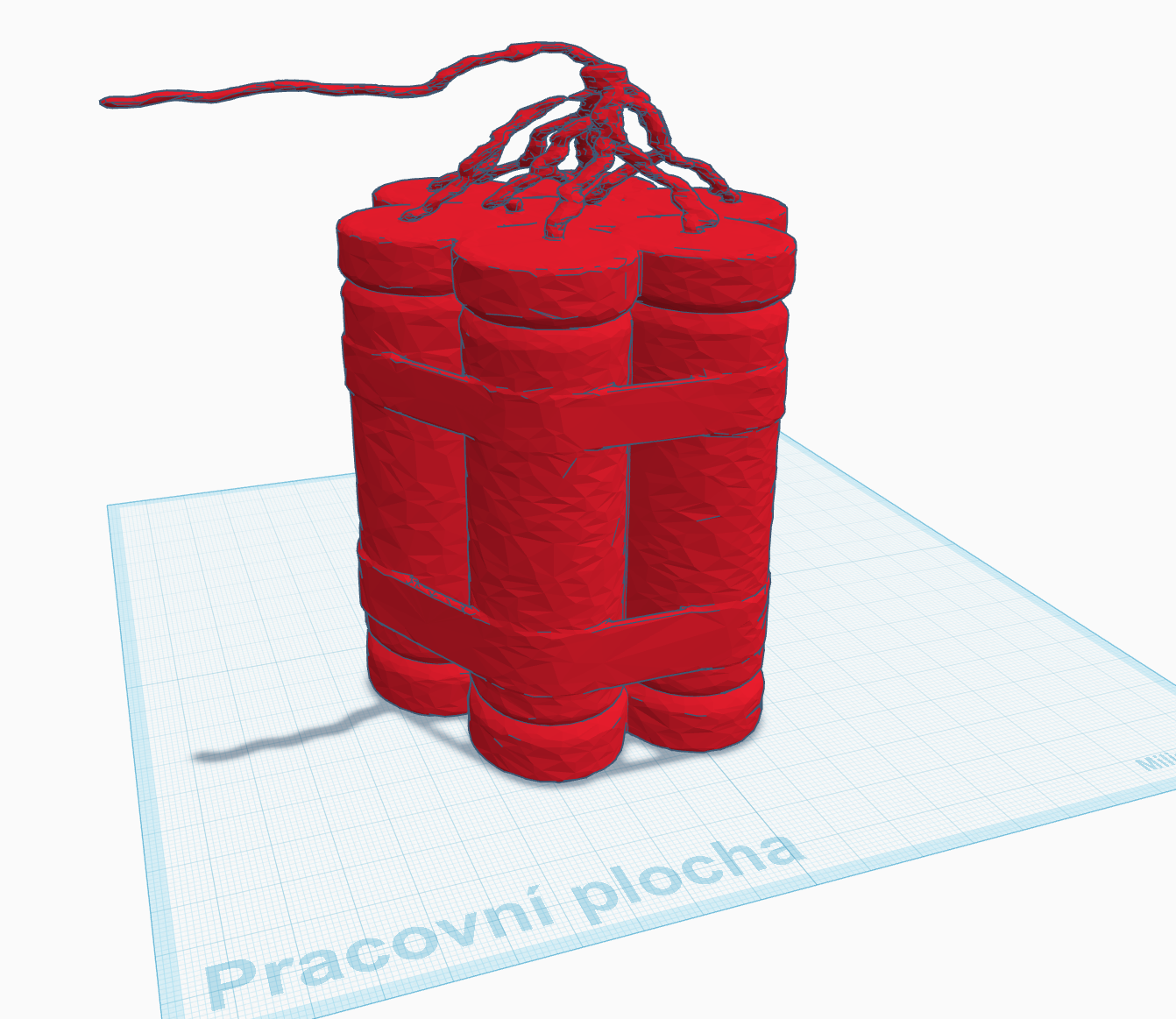 Zápalný balíček TNT / Incendiary TNT package