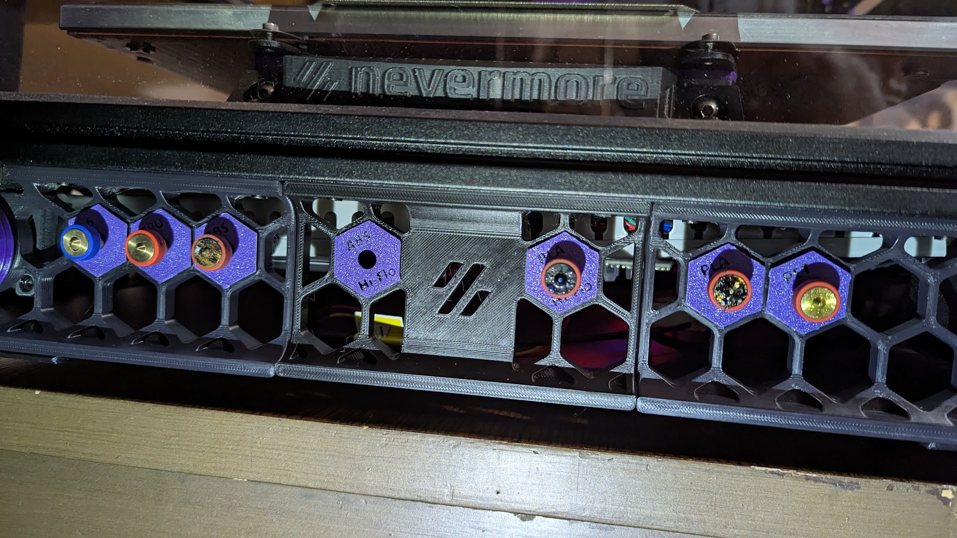 Voron v2 Revo nozzle holder skirt insert