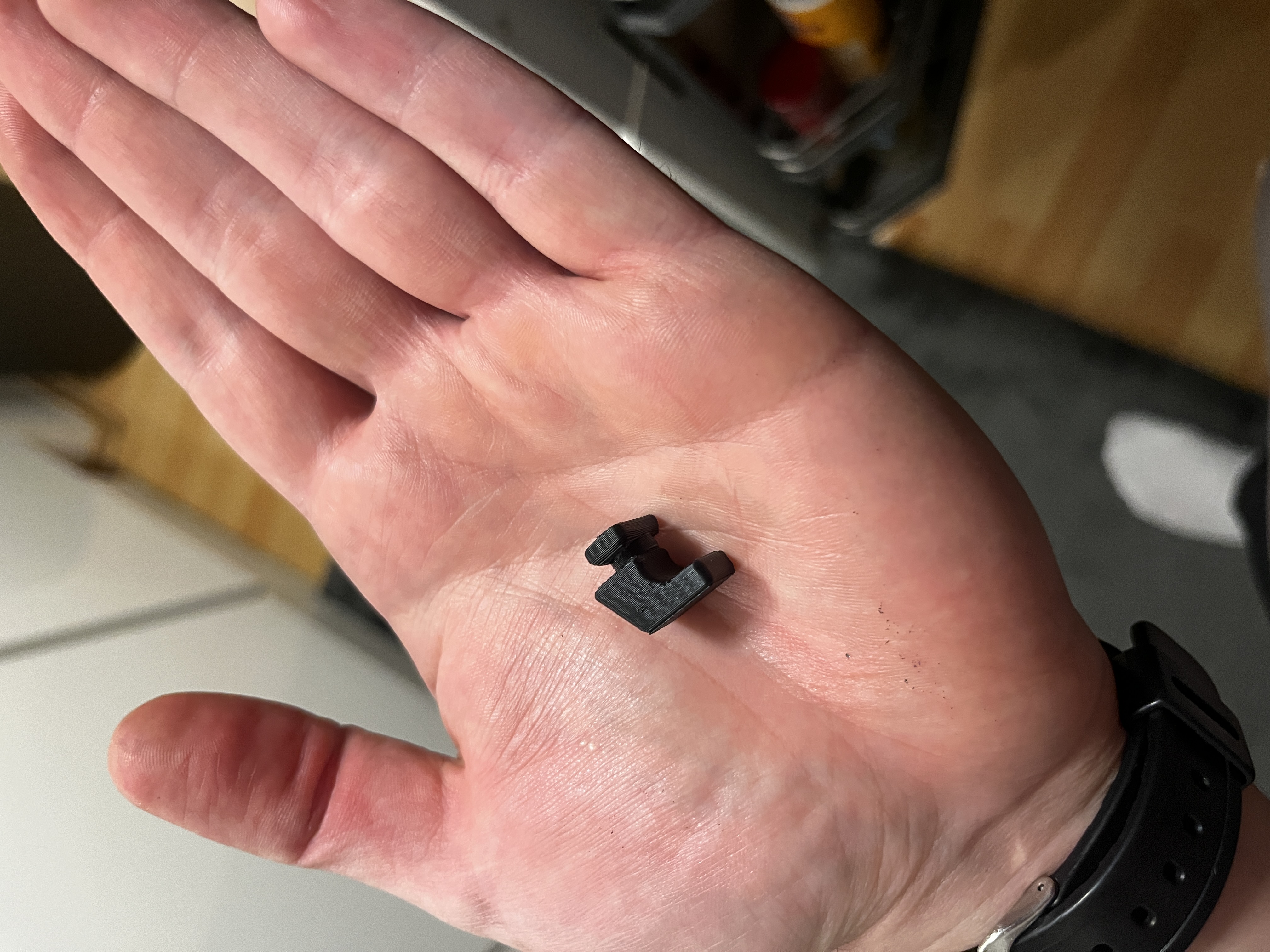 Ikea Halte Clip Drahtkorb Schrank Küche 3D model
