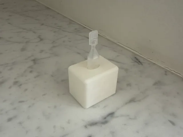 Eye drop vial holder (Cequa and Systane)